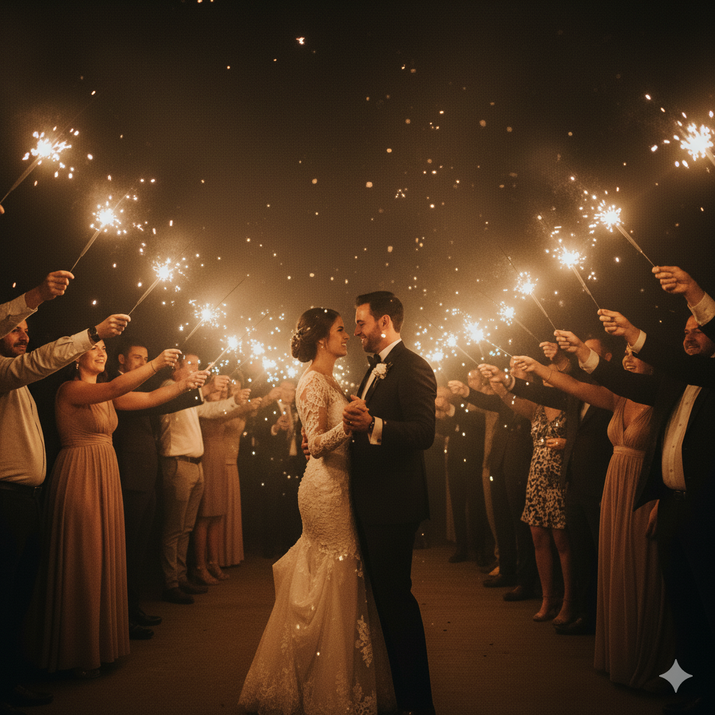 Reportaje de fiesta de boda en San José